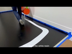 Residential Metallic Epoxy Floor Coating Create Three Dimensional Effects