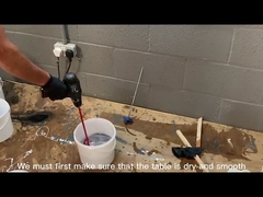 कठोरता 2 भाग स्व-स्तरित इपॉक्सी राल कास्टिंग मोल्डिंग के लिए कम चिपचिपाहट