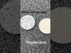 ड्राइववे मार्गों के लिए गैर-स्लिप पेब्बल स्टोन इपॉक्सी सजावटी फर्श प्रणाली