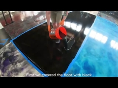 गंधहीन भारी ड्यूटी इपॉक्सी राल कोटिंग 1 मिमी धातु गतिशील