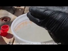 गंधहीन धातु इपॉक्सी फर्श कोटिंग कवर स्प्रे संगमरमर इपॉक्सी कोटिंग