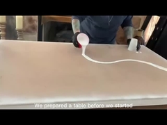 इपॉक्सी चमक के साथ प्रकाशमान मेज