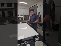 टेबल टॉप इपॉक्सी में क्रिस्टलीय स्पष्टता