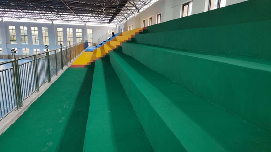 एस्फेरम आउटडोर इपॉक्सी एक्रिलिक फर्श कोटिंग सीमेंट पानी आधारित