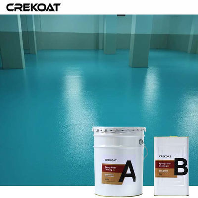 Quick-Dry Water-Based Epoxy Floor Coating with 5:1 Mix Ratio and 12 Months Shelf Life in 20Kg/Bucket