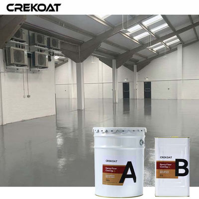 100% Continuous Surface Self-Leveling Epoxy Floor Coating with 5:1 Mix Ratio and 12 Months Shelf Life