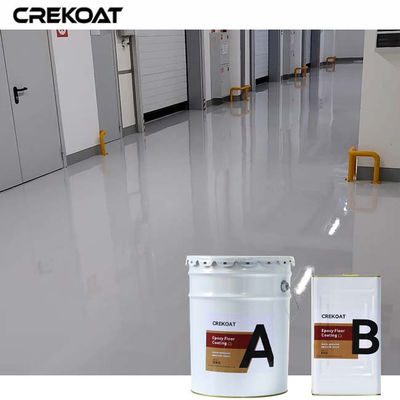 Water Based Epoxy Floor Paint with 5:1 Mix Ratio and 12 Months Shelf Life for Food Beverage Processing