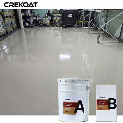 Super-Hygienic Seamless Resin Flooring Food Grade Epoxy Floor Coating with 5:1 Mix Ratio and 20Kg/Bucket Packaging