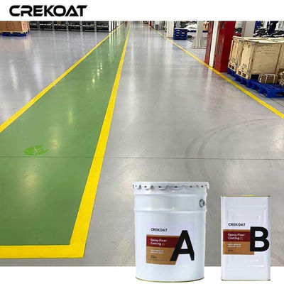 Industrial Epoxy Floor Coating Self Leveling Epoxy Flooring with 5:1 Mix Ratio 12 Months Shelf Life 20Kg/Bucket
