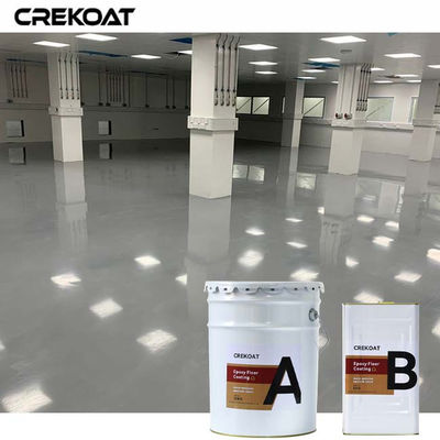 High Gloss Self Leveling Epoxy Floor Coating with 5:1 Mix Ratio and 12 Months Shelf Life in 20Kg/Bucket