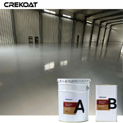 High Gloss Self Leveling Epoxy Floor Coating with 5:1 Mix Ratio and 12 Months Shelf Life in 20Kg/Bucket